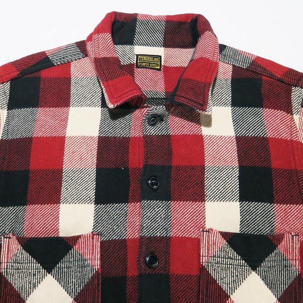 TENDERLOIN テンダーロイン T-HEAVY FLANNEL SHT ヘビーフランネル シャツ チェック ロングスリーブ 長袖 レッド  ブラック オフホワイト サイズXS - メルカリ