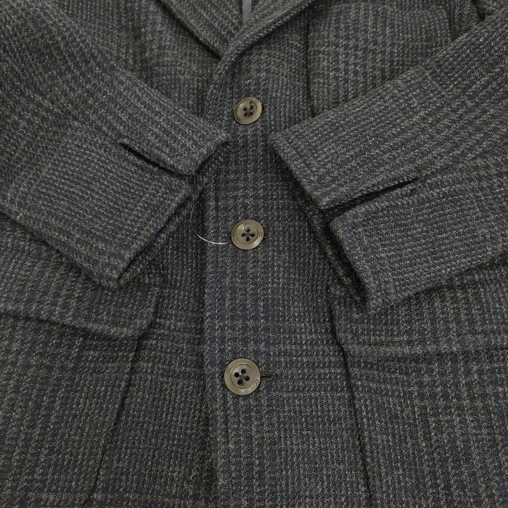 45R/45rpm/FOX BROTHERS UNWASHEDメルトンジャケット 紺 レディース