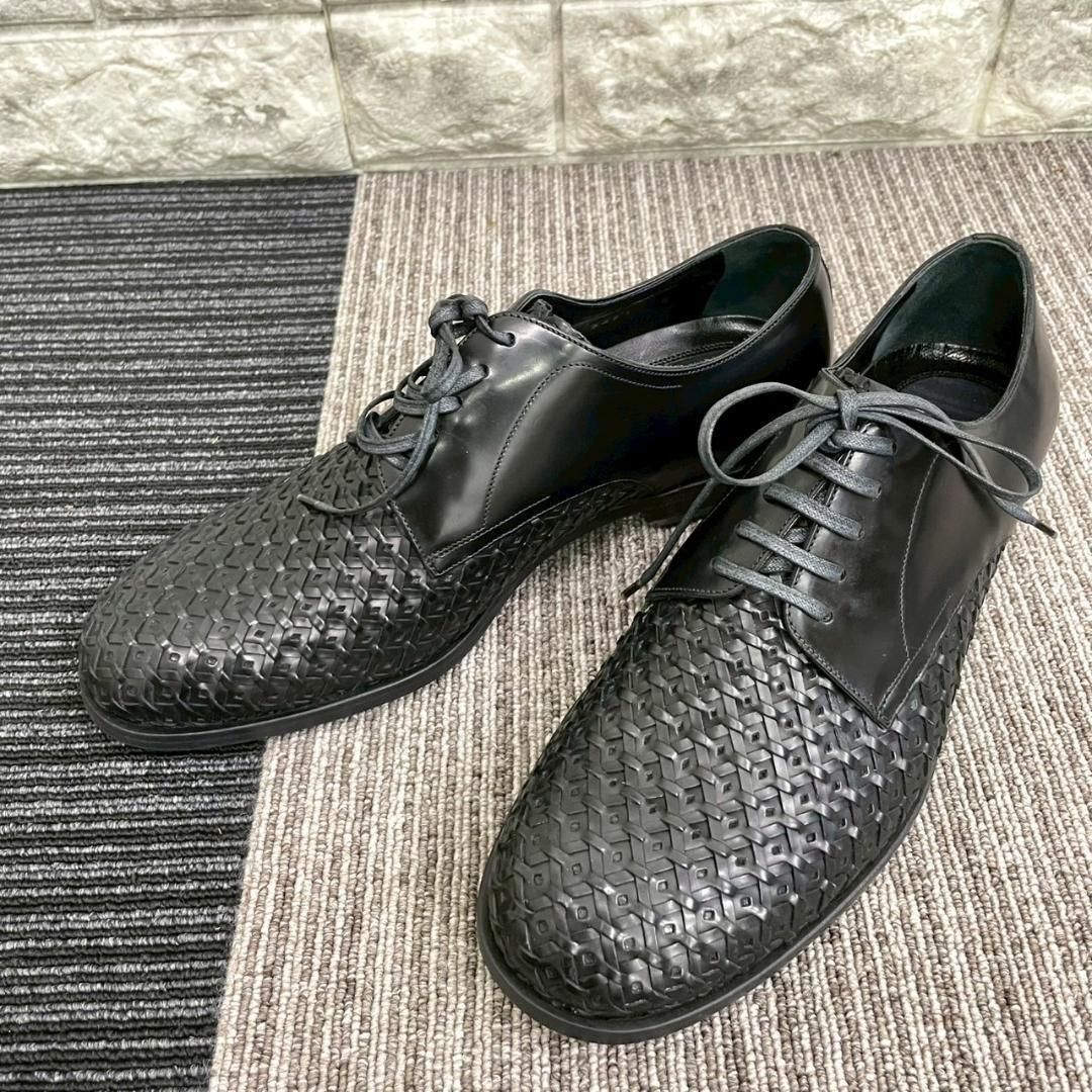 ドルチェアンドガッバーナ ドルガバ 編み込み ドレスシューズ ビジネス