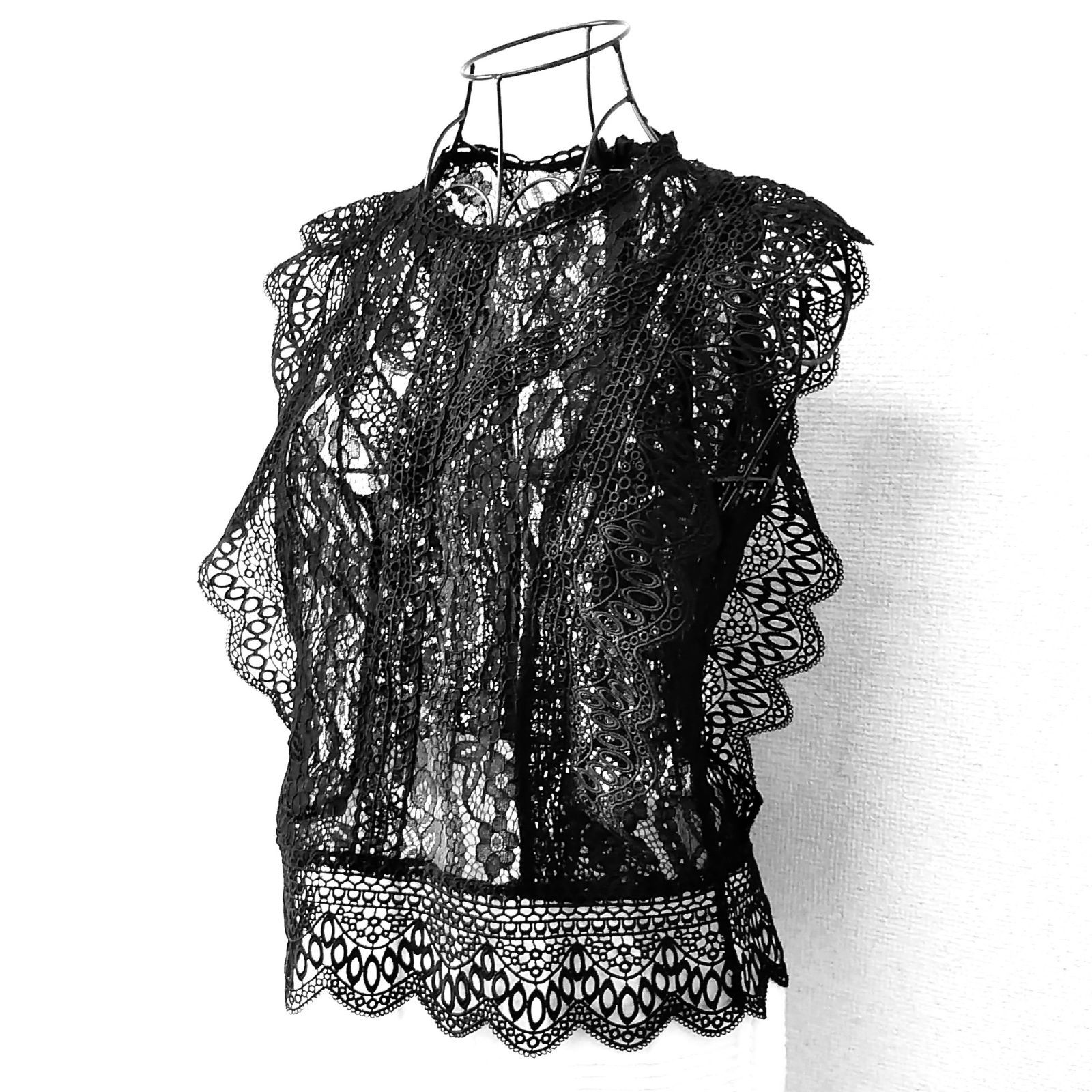 ZARA - 【新品・美品】ACYM ノースリーブ ブラウス ZARA - zara ノースリーブブラウスの通販 by lily's shop｜ザラ