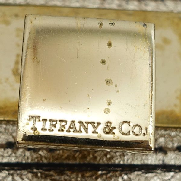 TIFFANY&Co. / ティファニー □ショルダーバッグ レザー 揉み革