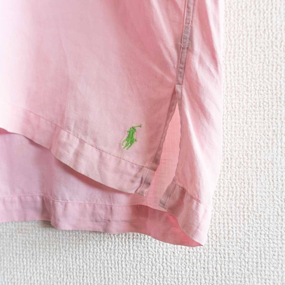 雰囲気抜群】POLO RALPH LAUREN 【CALDWELL リネン×シルク オープン 