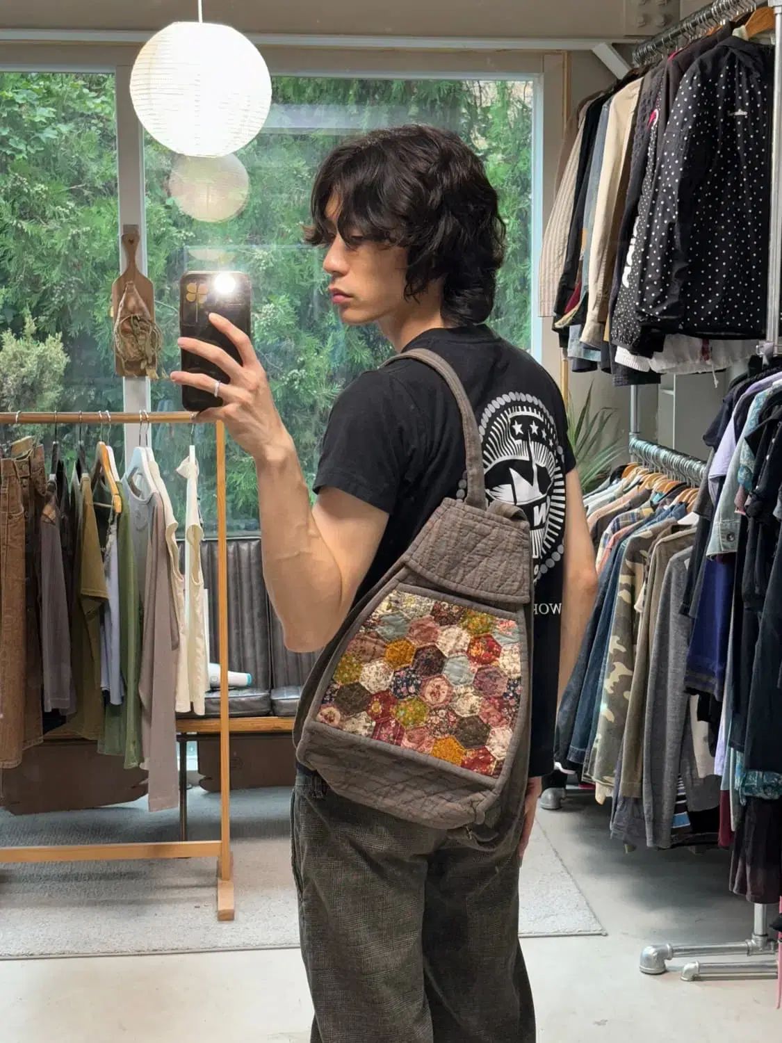 ヴィンテージ パッチワーク リュック リュックサック パッチワーク