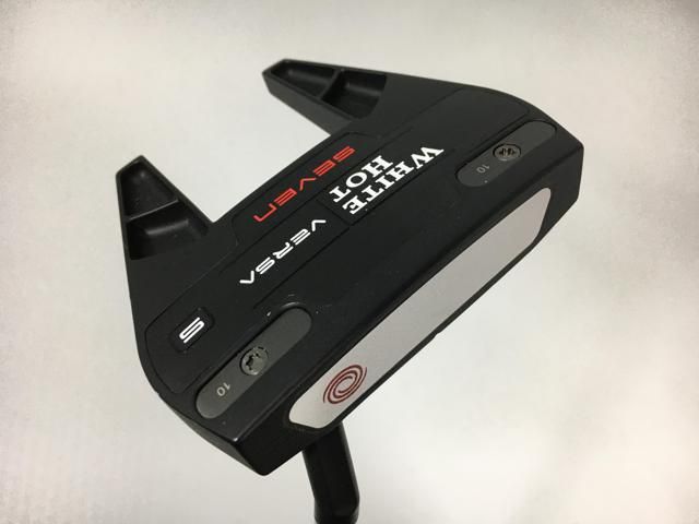【中古ゴルフクラブ】オデッセイ ホワイトホット VERSA SEVEN S (バーサ #7 S)  パター 2023 オリジナルスチール パター【14日間返品OK】