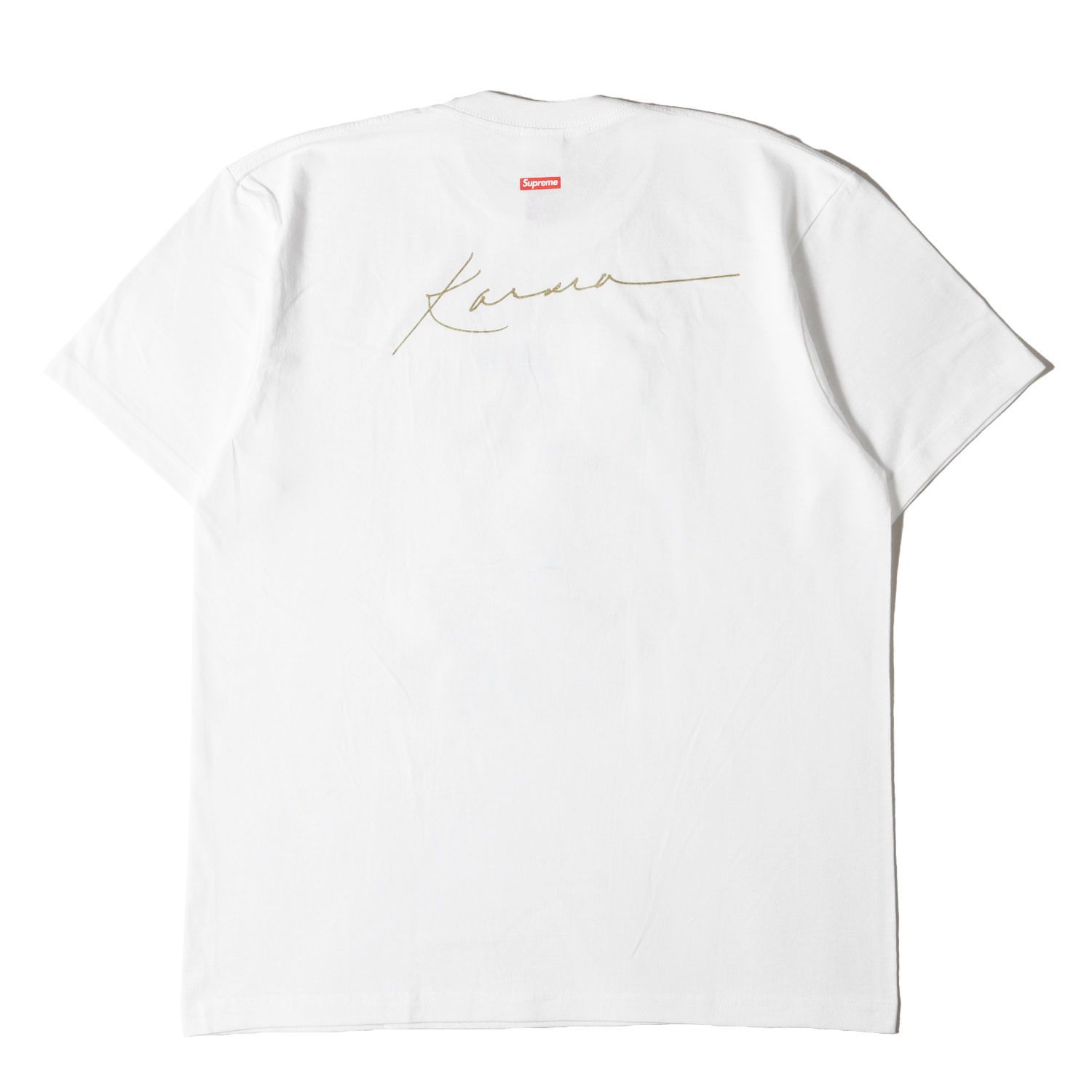 Supreme シュプリーム Tシャツ サイズ:M / 20AW ファラオ・サンダース フォト クルーネック Tシャツ (Pharoah Sanders Tee) / ホワイト 白 / トップス カットソー 半袖【メンズ】【K4479】 新品】Supreme シュプリーム Tシャツ サイズ:M / 20AW ファラオ