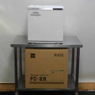 中古】2022年製 タイジ フードキャビ FC-28 温蔵庫 W450D410H450mm 内 