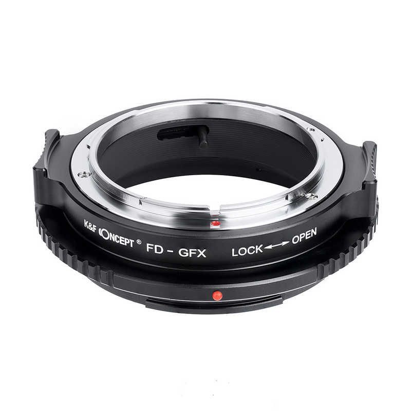 送料無料 ♥ 未開梱 K＆FCONCEPT K-F Concept マウントアダプター キヤノンFDマウントレンズ → 富士フイルムGマウント変換 KF-FDG