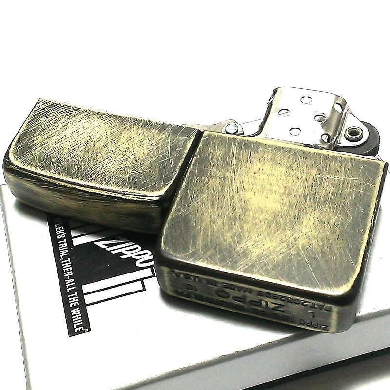 ZIPPO ライター ジッポ 1941 復刻 レプリカ ユーズド仕上げ 4