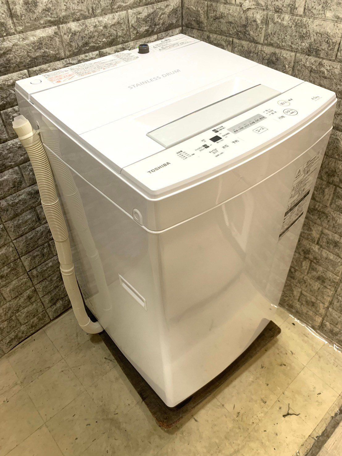 全国送料無料☆3か月保証☆洗濯機☆東芝☆2020年☆4.5㎏☆AW