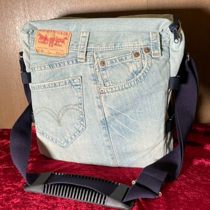希少】LEVIS リーバイス ブリーフケース デニム ショルダーバック