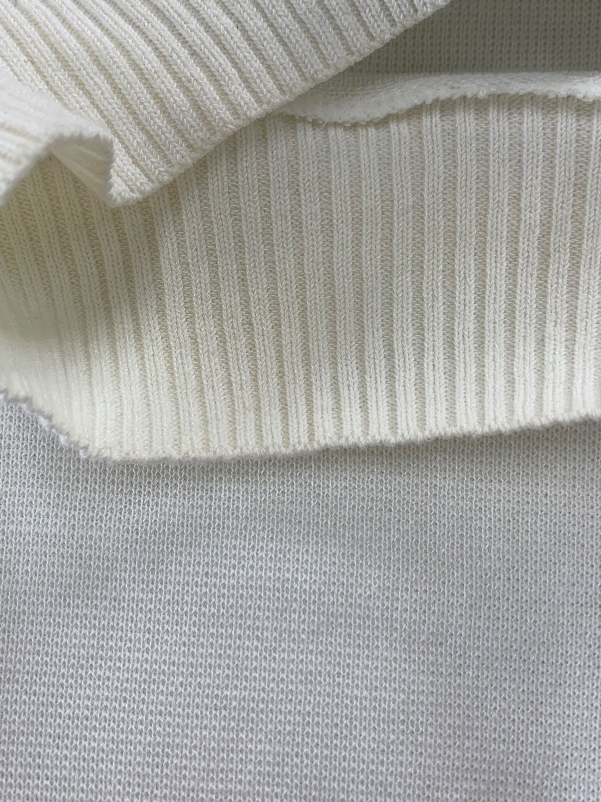 エムズグレイシー　スパンコール　花　ニット　ホワイト　グレー　40 お花刺繍入りクチュールニット | msgracy