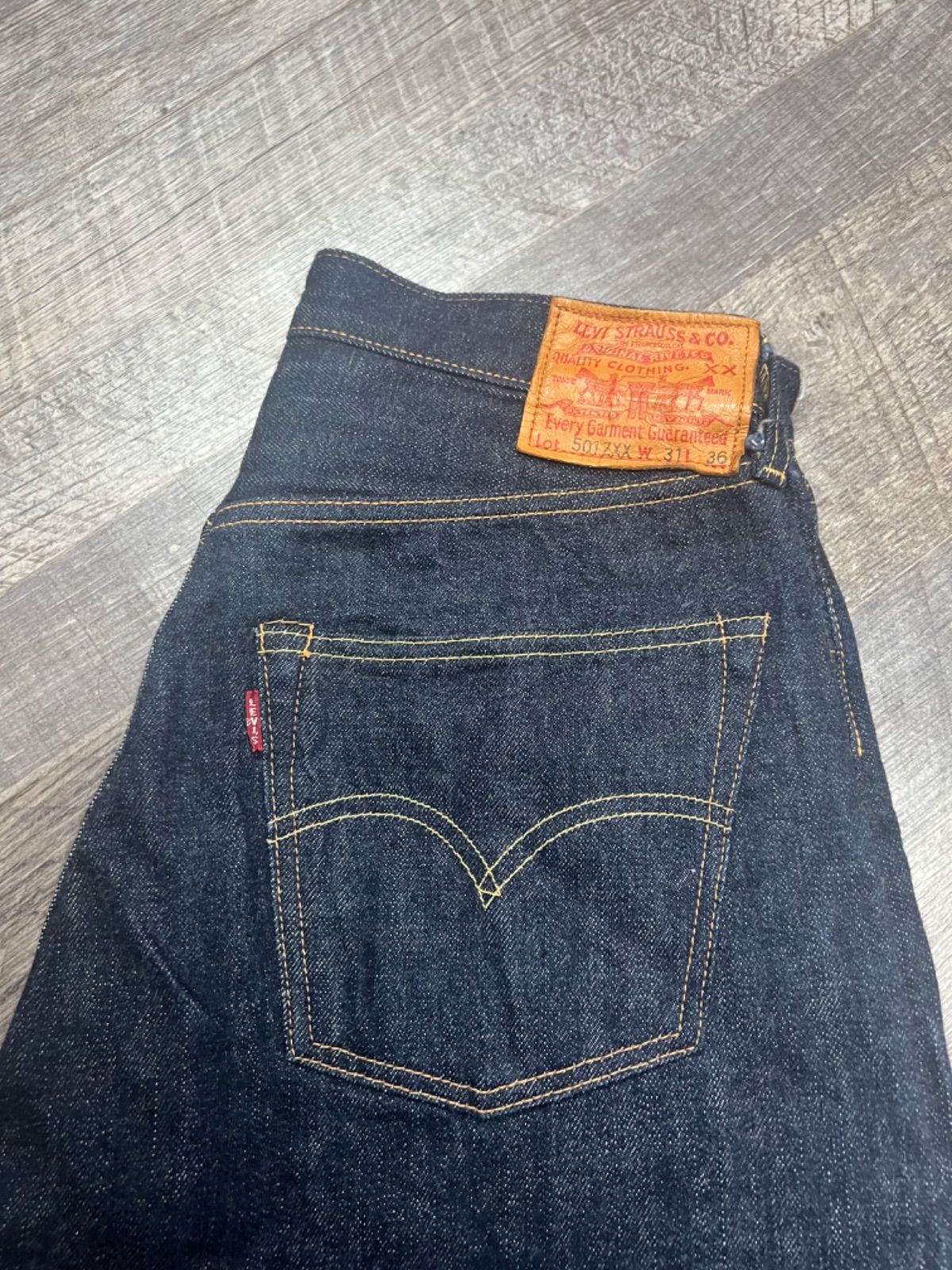 Levi's】世界限定2500本 501ZXX 54501-0117 日本製実寸サイズ - デニム