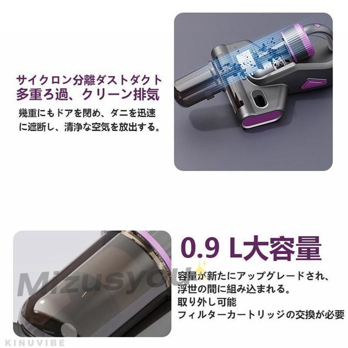70℃温風恒温ダニ除去器♥布団クリーナーbanlt08UV除菌超吸収布団掃除機LEDディスプレイ