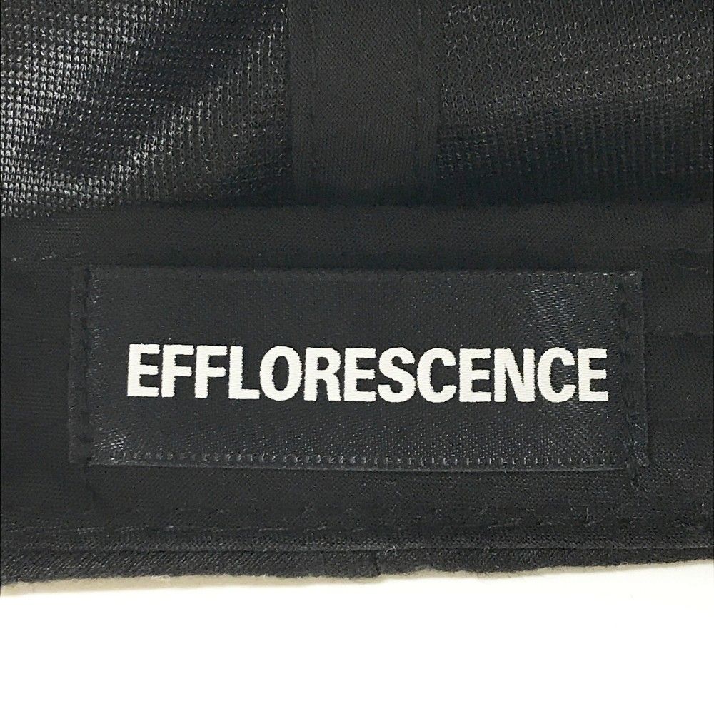 EFFLORESCENCE エフロレッセンス キャップ ブラック系 [240101534275
