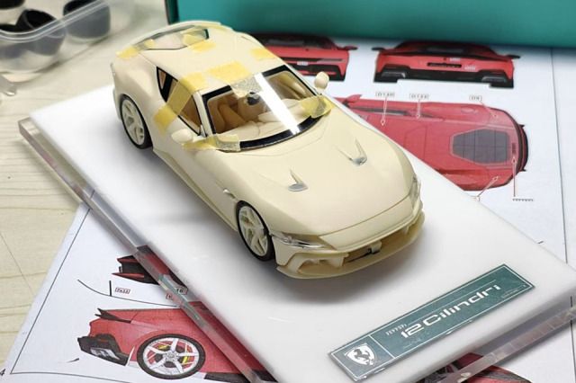 アルファモデル 1/43 フェラーリ 12チリンドリ レジンキット アルファモデル 1/43 フェラーリ 12チリンドリ レジンキット Alpha