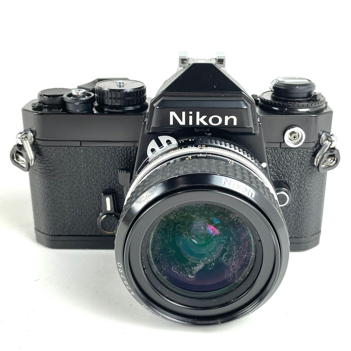 ニコン Nikon FE ブラック + Ai NIKKOR 28mm F2.8 フィルム マニュアル