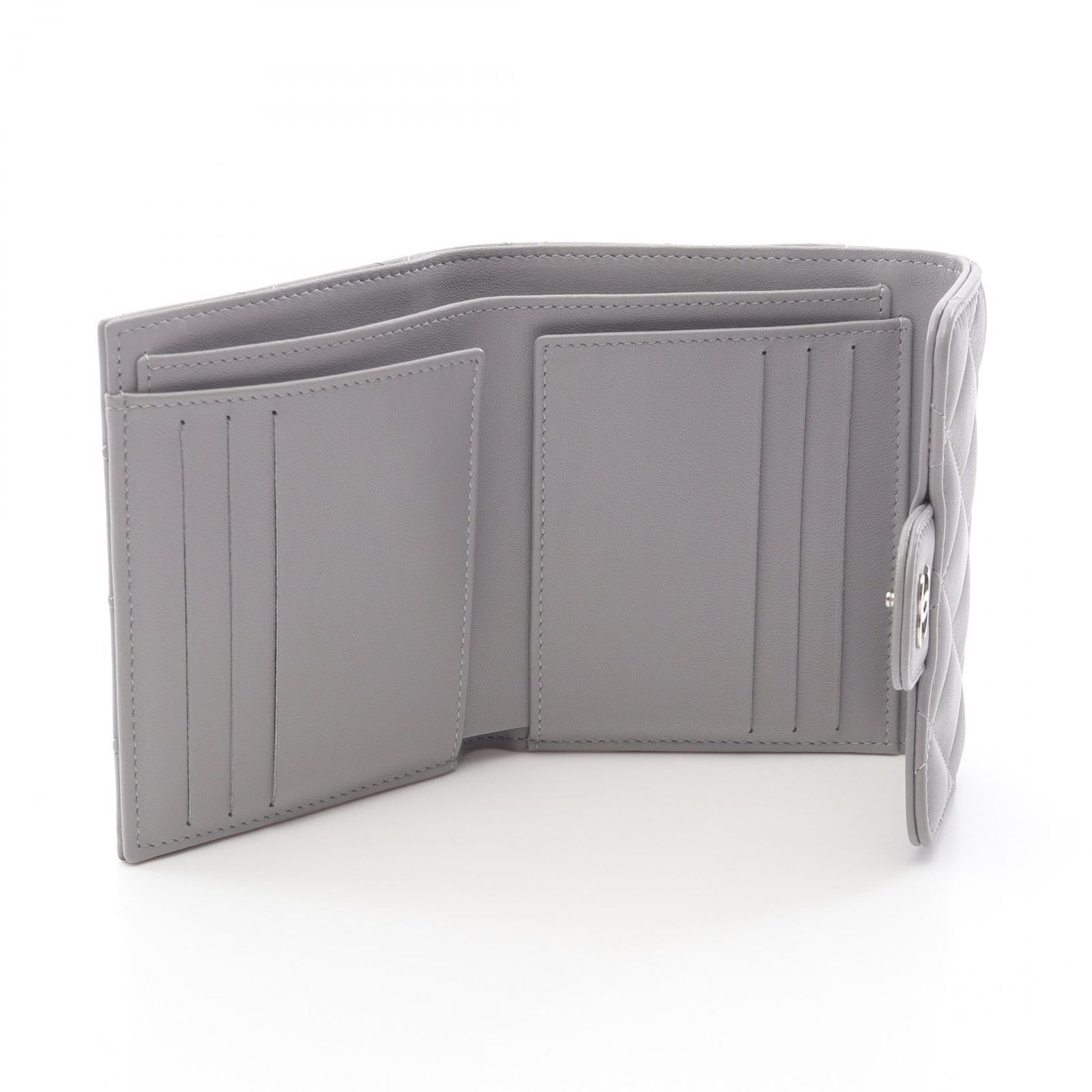 シャネル CHANEL 三つ折り財布 クラシック スモール フラップ