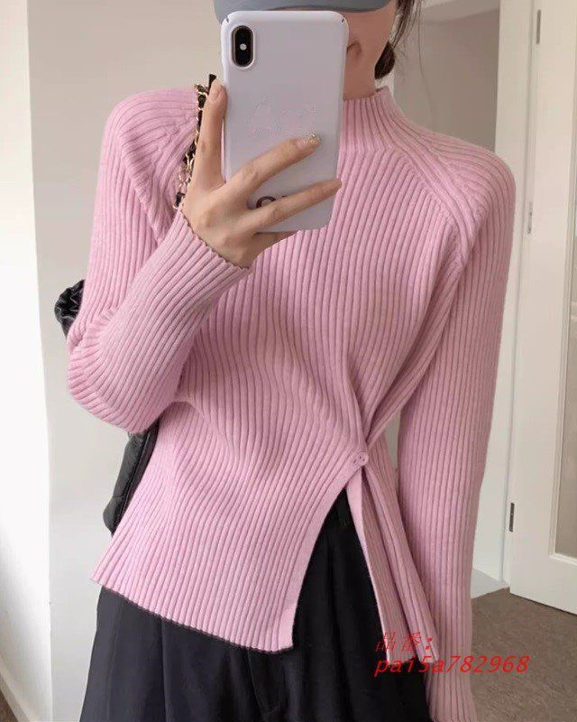 ハイネック トップス