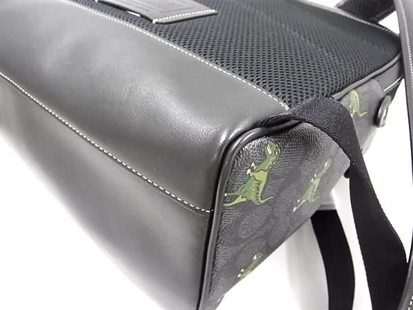 ■新品■未使用■ COACH コーチ CF074 シグネチャー レキシー PVC×ナイロン リュックサック バックパック ブラック系 FD8431 □新品□未使用□ COACH コーチ CF074 シグネチャー レキシー PVC