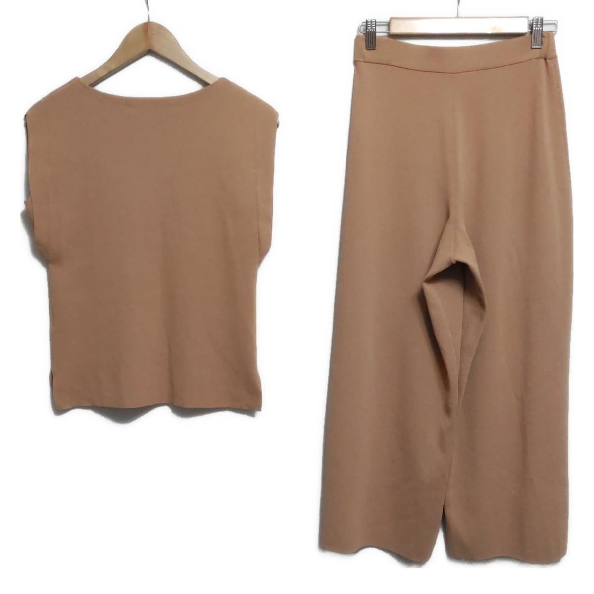 ESTNATION エストネーション レディースパンツセットアップ レディース - ライトブラウン