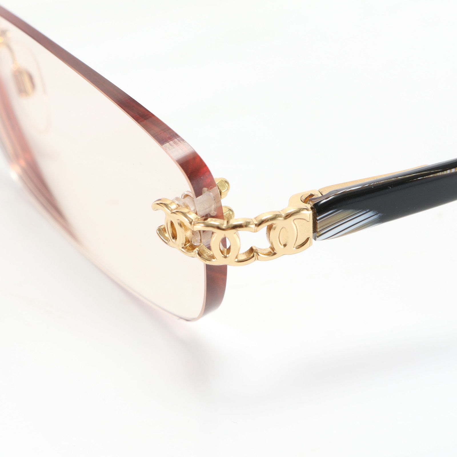 美品 シャネル メガネ 眼鏡 ココマーク アイウェア アクセサリー  