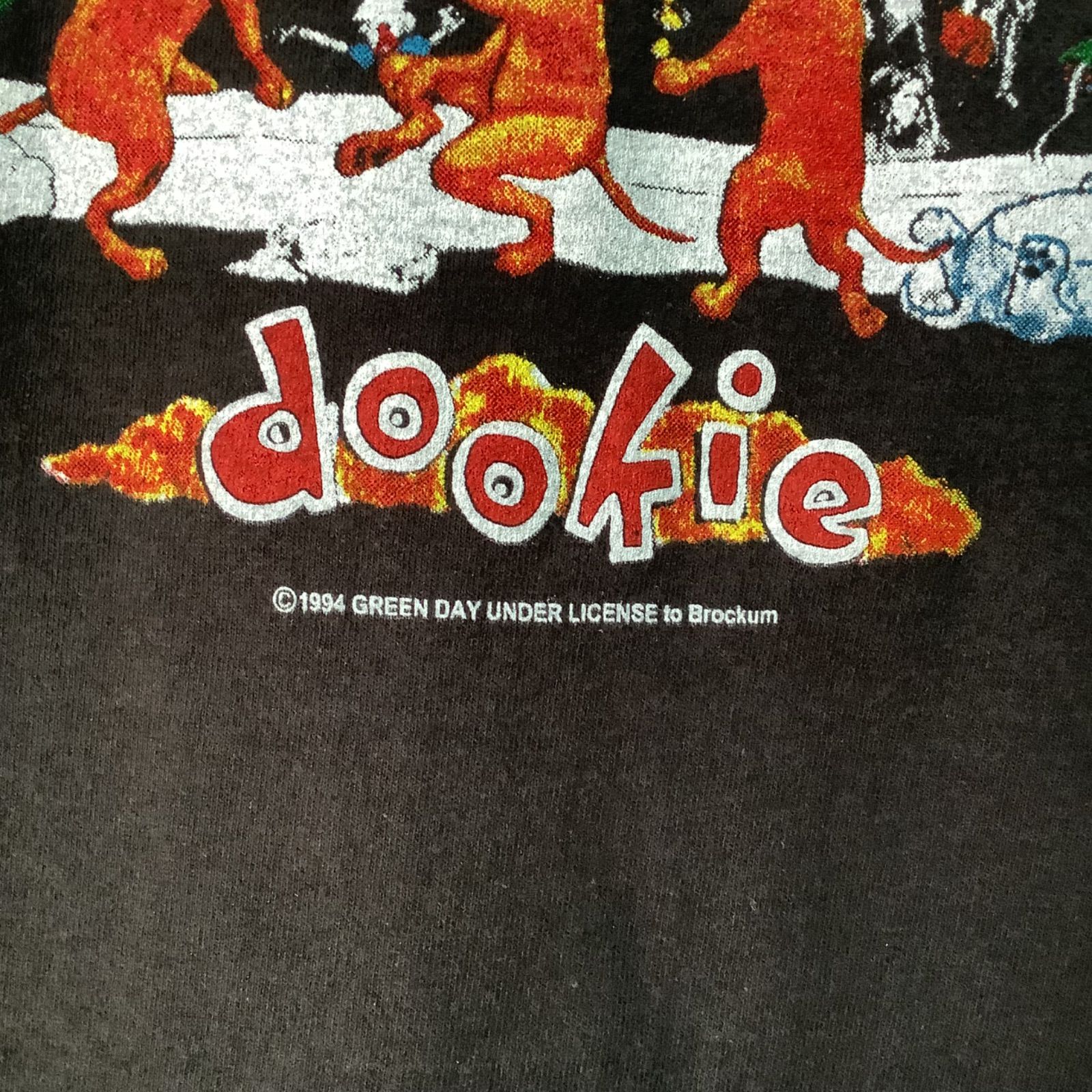 Tシャツ XLサイズ Lサイズ GREEN DAY Dookie Tour 1994 グリーン