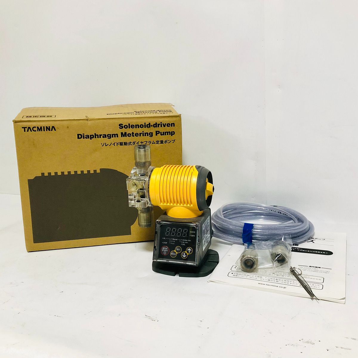 ♥ 完品 株式会社タクミナ TACMINA CLPW-60-ATCF-HWJ ソレノイド駆動式 ダイヤフラム定量ポンプ CLシリーズ