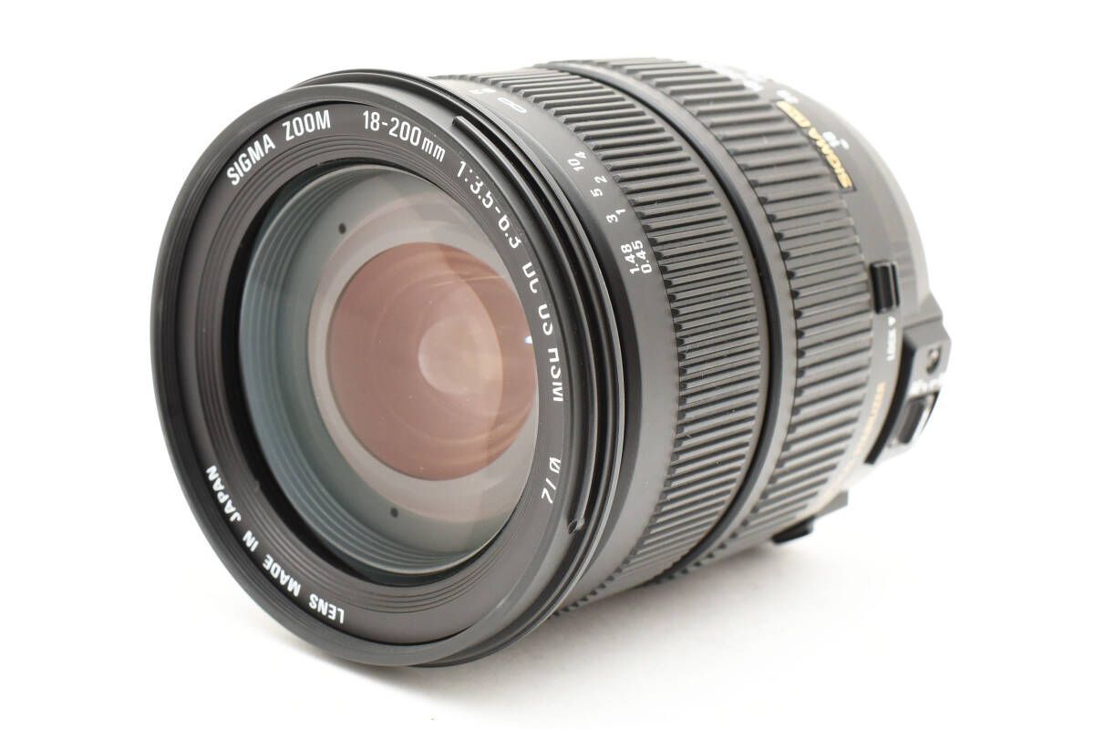 ☆シグマ SIGMA AF 18-200mm F3.5-6.3 DC キャノン用☆ W0844 ☆シグマ SIGMA AF 18-200mm F3.5-6.3 DC キャノン用☆ W0844