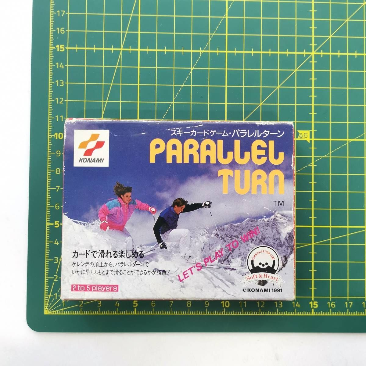 未使用保管品 スキー カードゲーム パラレルターン コナミ