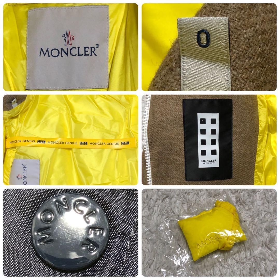 極美品］モンクレール JWアンダーソン ワッペン クロップド