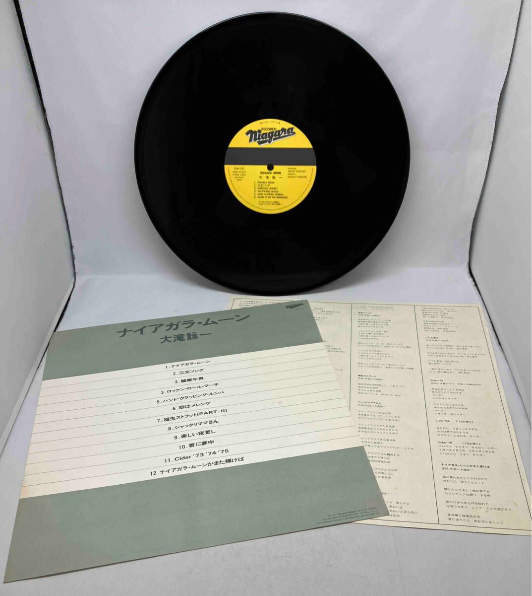 大滝詠一 ナイアガラ・ムーン 帯付きLP名盤 Eiichi Ohtaki – Niagara Moon – Vinyl (LP, Album, Reissue