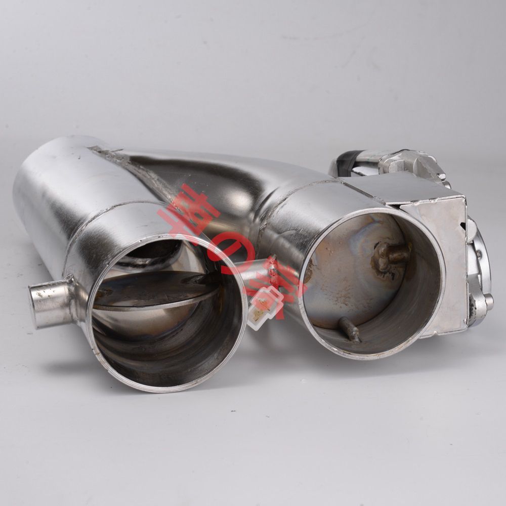 63mm 同時開閉! エキゾーストマフラー可変電動バルブバイパス リモコン付き アウトシステム