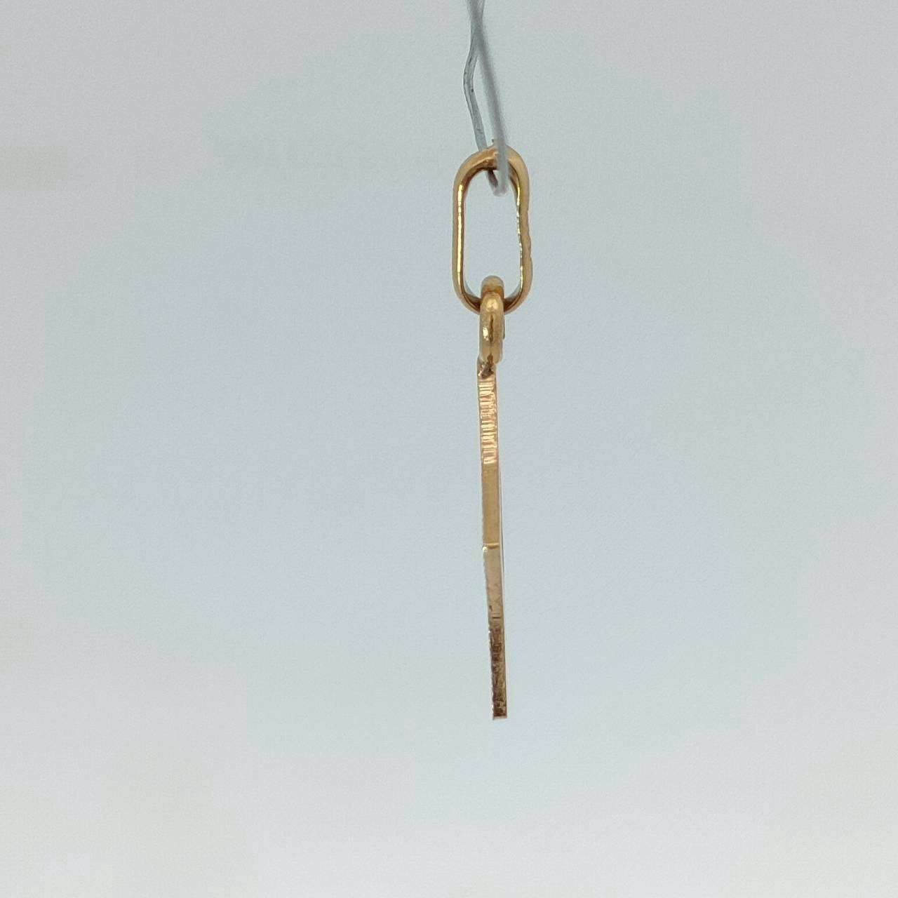 18金 K18 男女兼用 スター ネックレストップ 0.43ｇD310