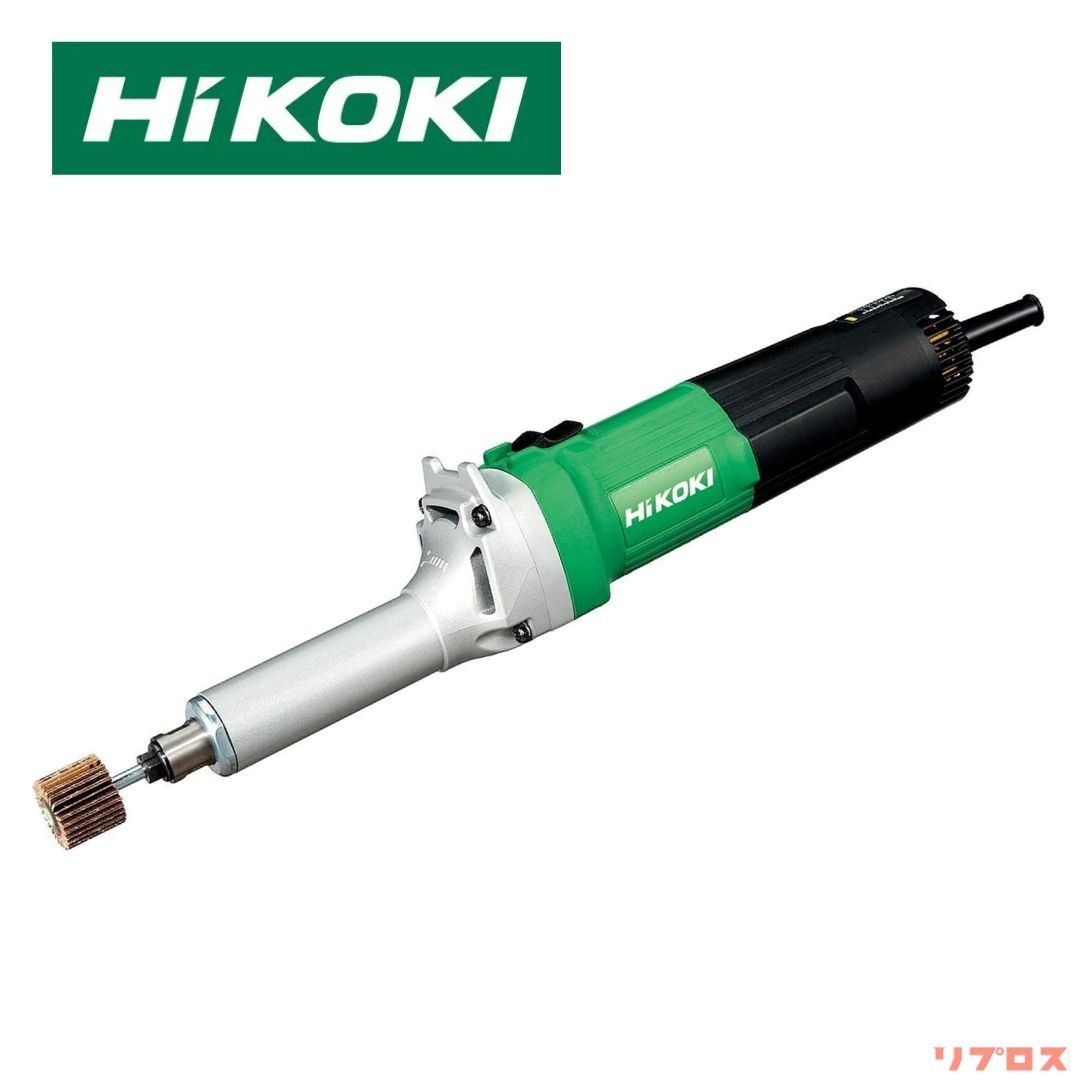 HiKOKI ハイコーキ 電子ハンドグラインダー GP5V 49mm ダイヤル無段変速 AC100V​ 低速形 電動 グラインダー サンダー 研磨機 日立 軸付砥石 精密研削 研磨工具