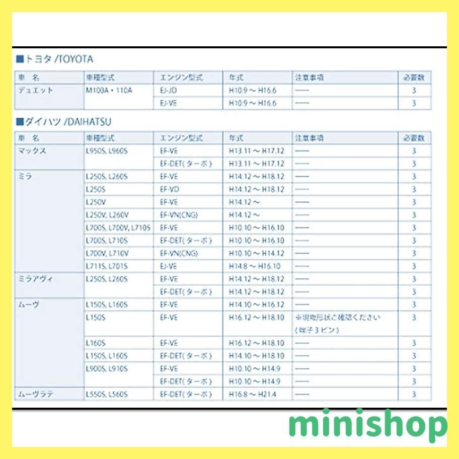 数量限定】ダイハツ用 イグニッションコイル 3ピン 純正適合品番
