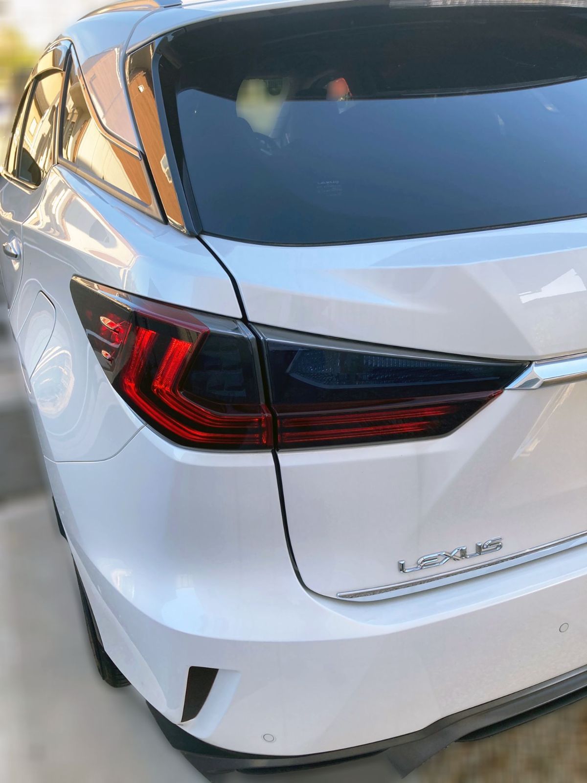 Tint+再利用できる RX 20系 前期 テールランプ スモークフィルム