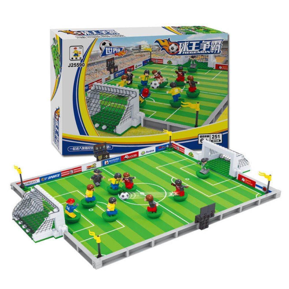 レゴ 互換 ブロック サッカースタジアム 251pcs osney社製 外箱あり