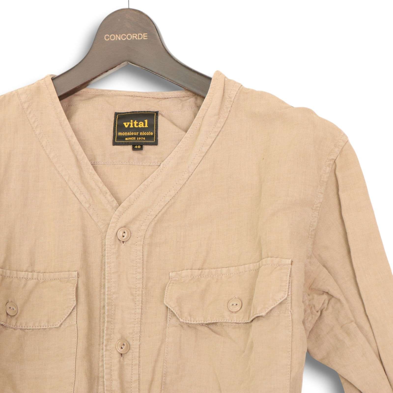 vital MONSIEUR NICOLE ムッシュ ニコル 春夏☆ 麻 リネン