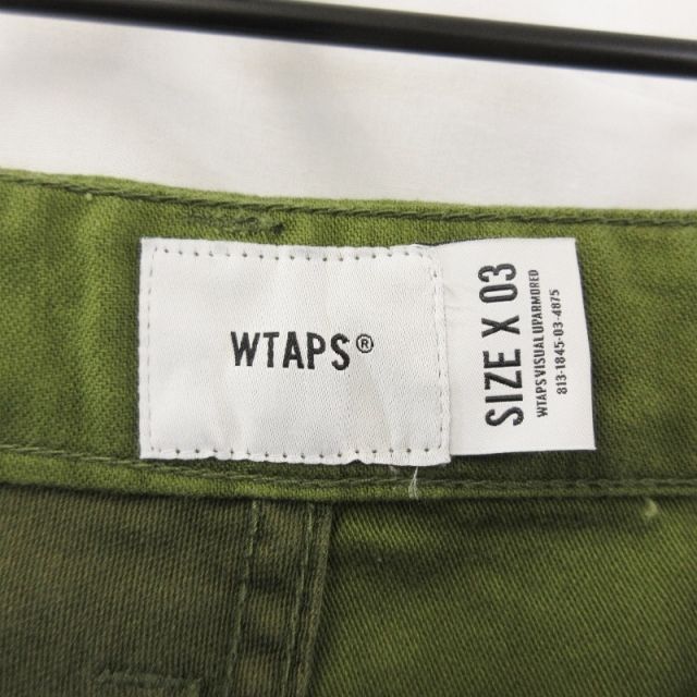 未使用 WTAPS ダブルタップス BUDS 01 TROUSERS 182BRDT-PTM04 バック