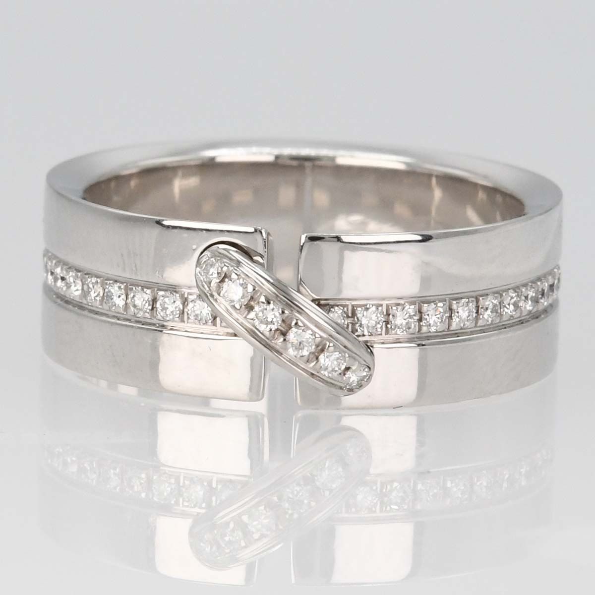 仕上済 CHAUMET ショーメ リアン リング #54 約13.5号 750 約9.3g