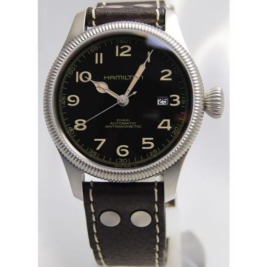 ハミルトン/カーキ　チーム・アース オート/ブラック/H60455533