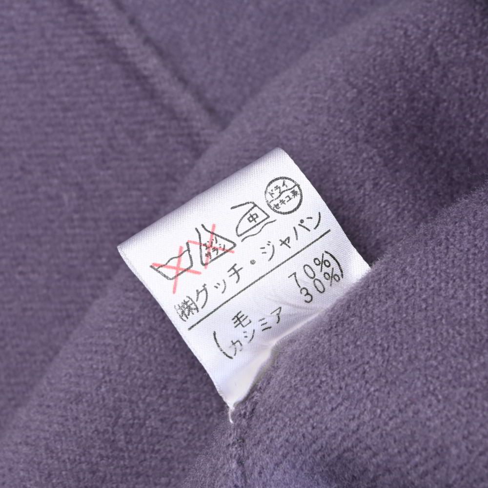 GUCCI ヴィンテージ カシミヤ混 オーバーコート 金ボタン付き - メルカリ 