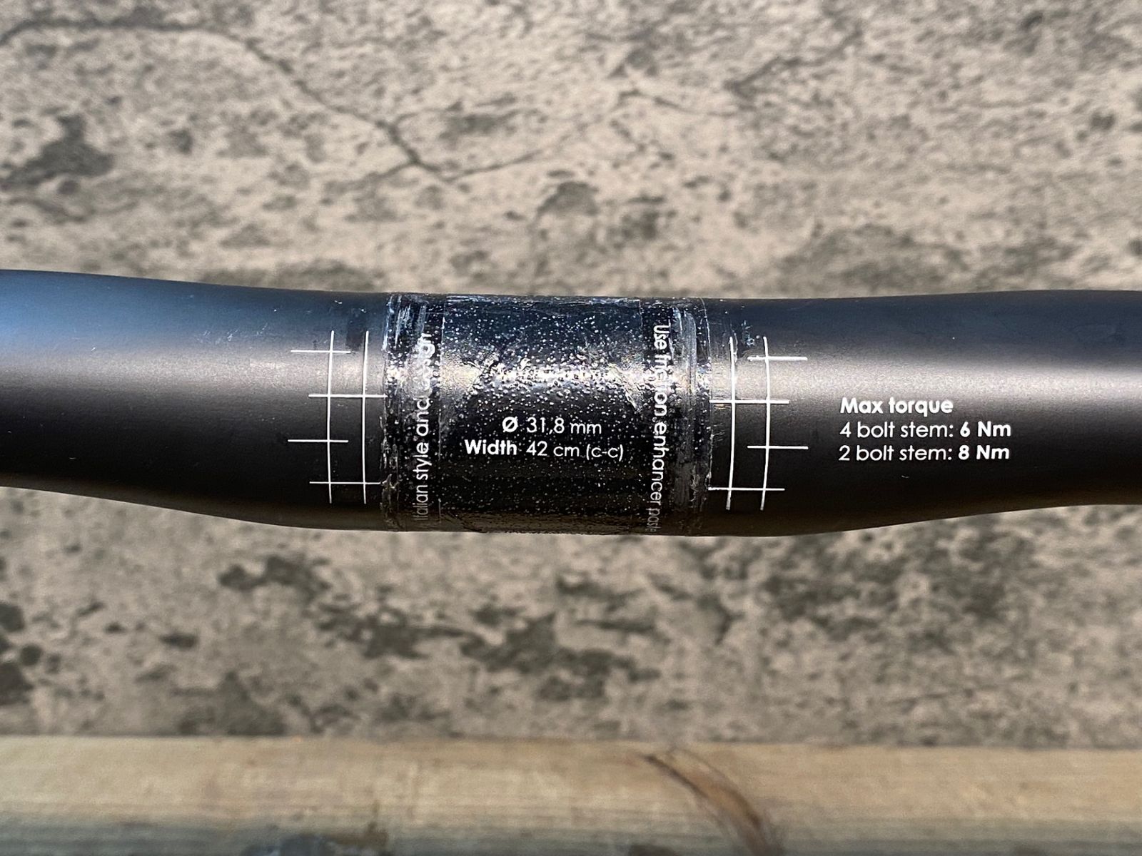 ブラケットC-C420mm クランプ皺ありのためジャンク