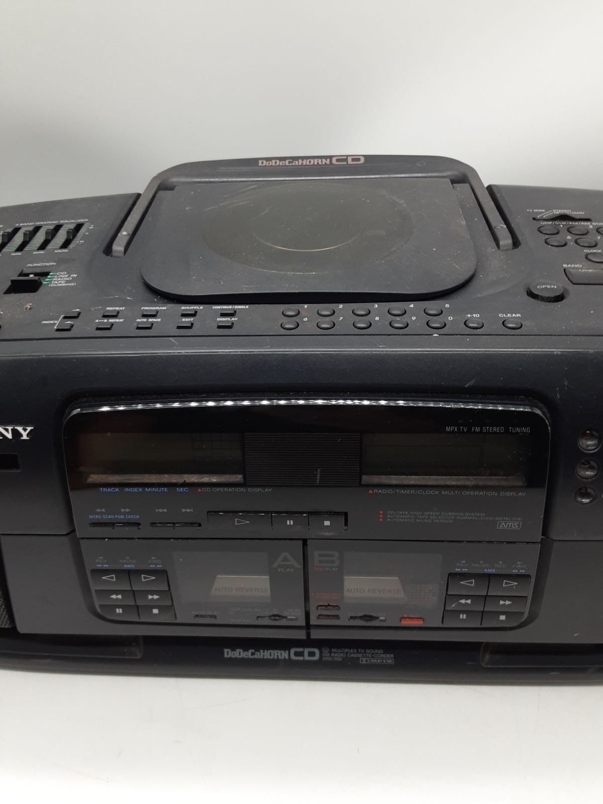 SONY ドデカホーンCD CFD-700 一部ジャンク ☆ジャンク☆ SONY ソニー ドデカホーン CDラジカセ CFD-700