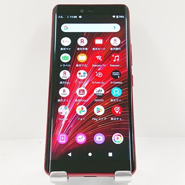 【新品未開封】Rakuten Hand 5G 本体 ☆新品未開封☆Rakuten Hand 5G クリムゾンレッド＆ホワイト Rakuten