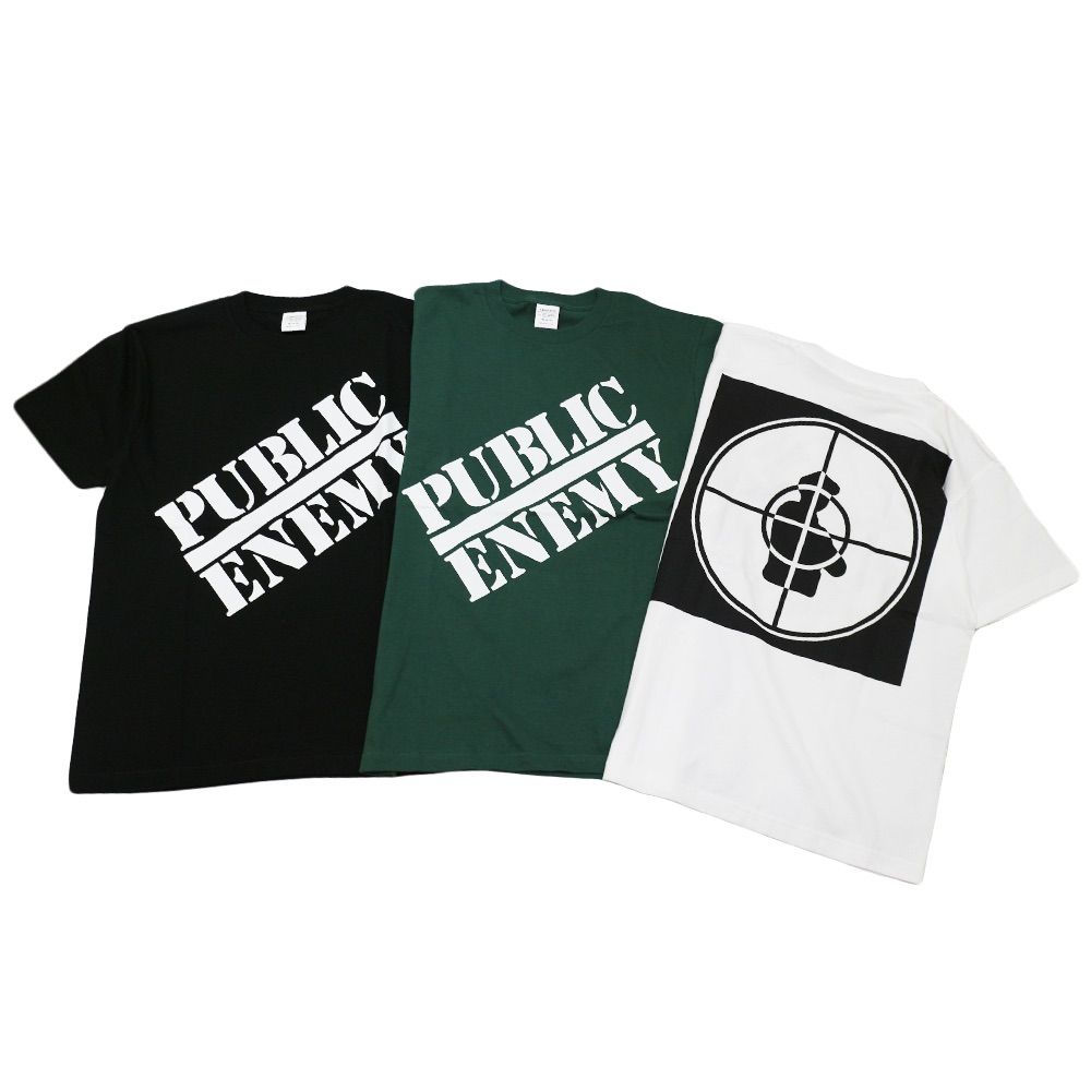 Public Enemy Tee (Black) パブリック・エネミー Tシャツ Bootleg Tee 