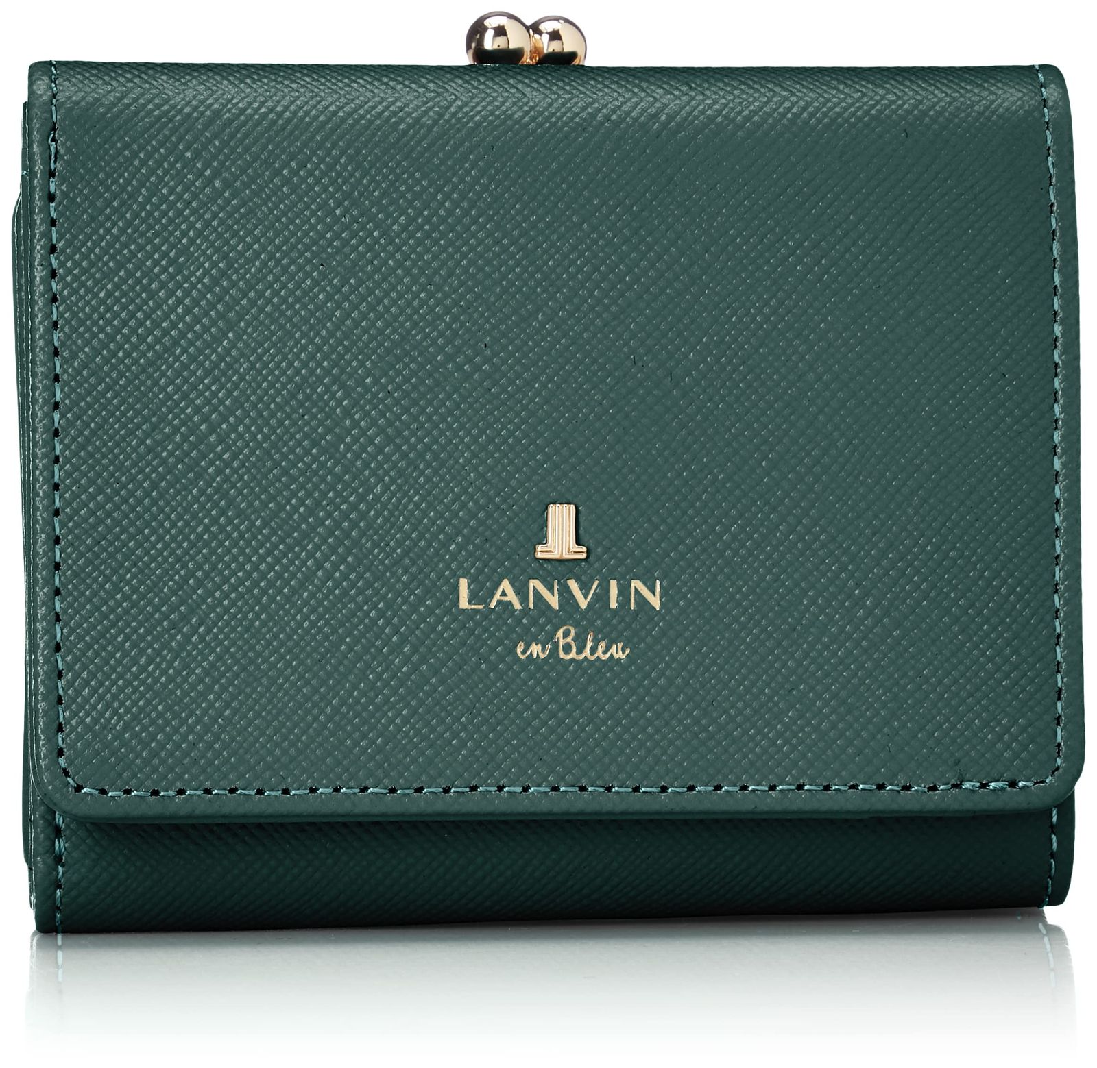 新品 [ランバンオンブルー] 口金二つ折り財布 リュクサンブール