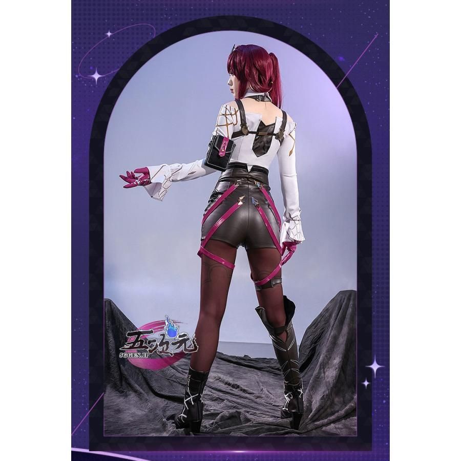 三分妄想 崩壊:スターレイル カフカ 衣装と靴 三分妄想 崩壊スターレイル コスプレ 崩スタ カフカ 衣装