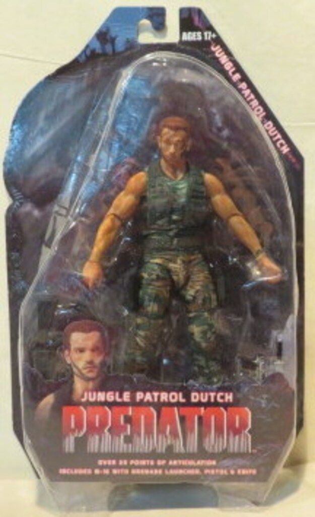 NECA (ACTION FIGURE) (SERIES 8) JUNGLE PATROL DUTCH 7インチ