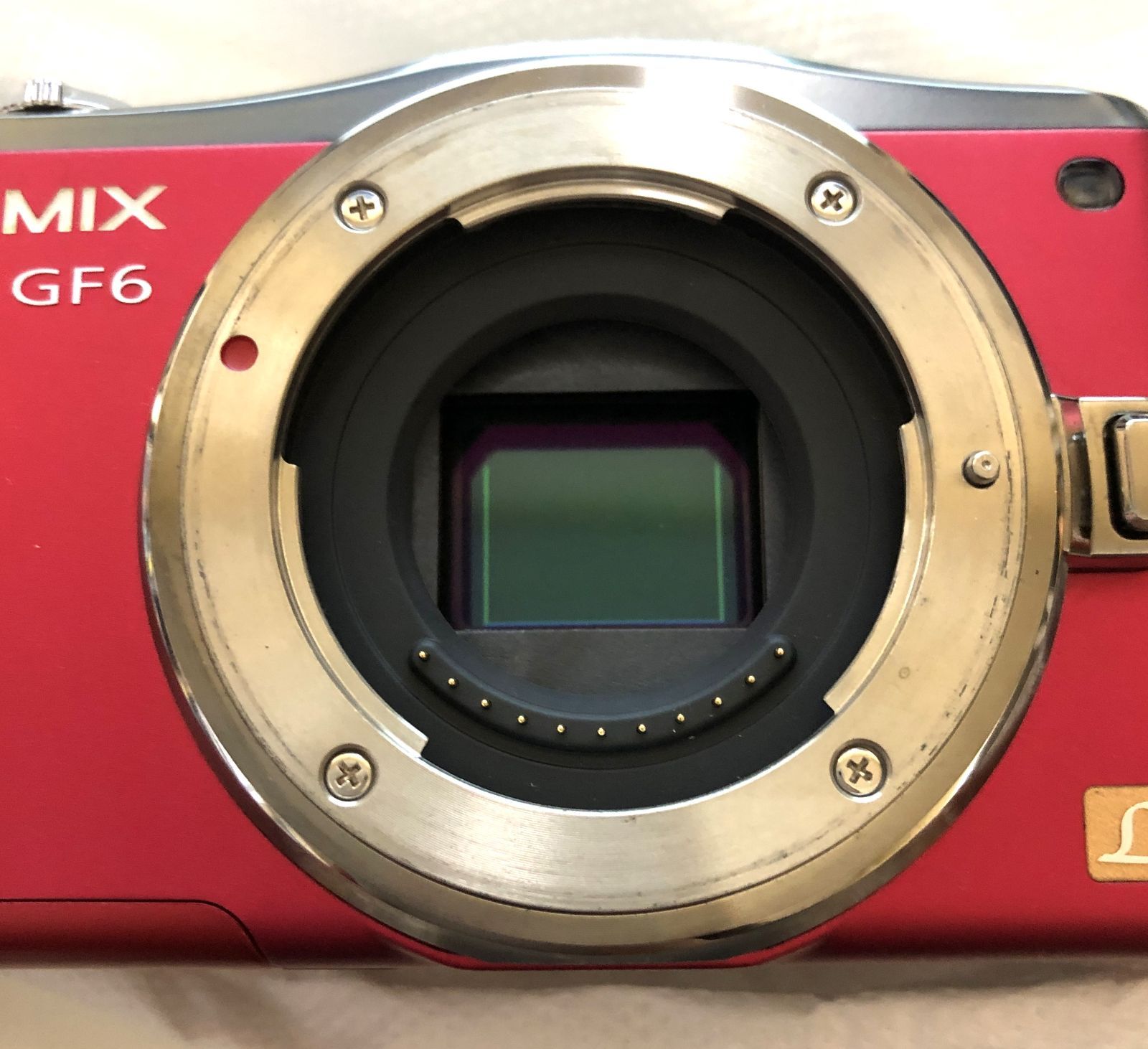 DH1339】 訳有 パナソニック ルミックス LUMIX DMC-GF6 ミラー